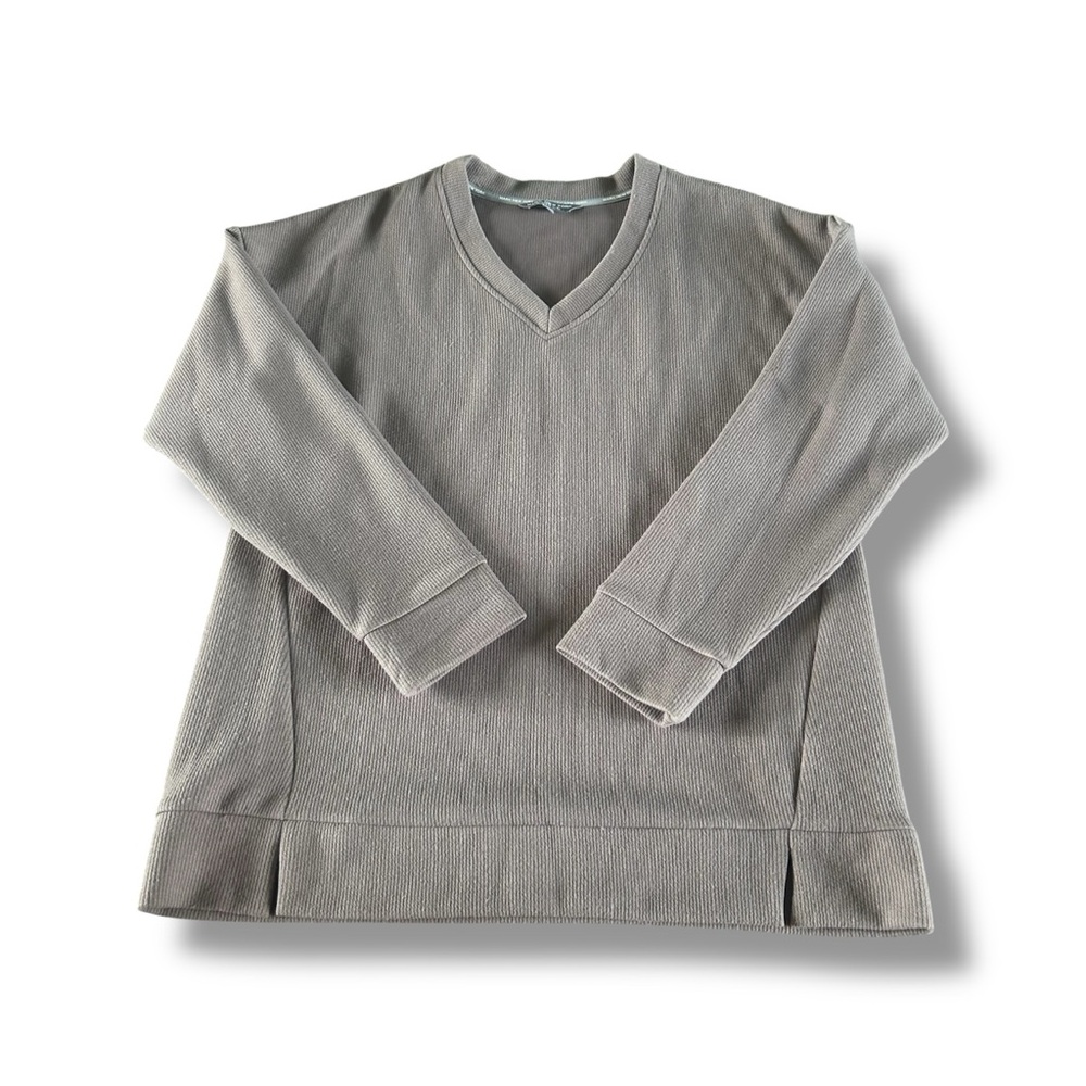 [Marc New York] Taupe V-Neck Sweater